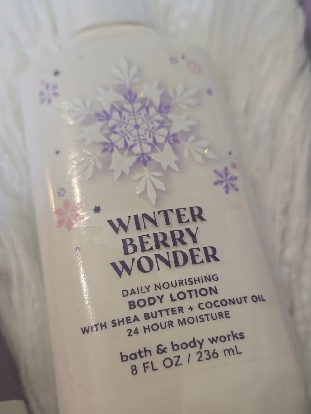 Bath & Body Works Winter Berry Wonder Lotion & Creams - Retired